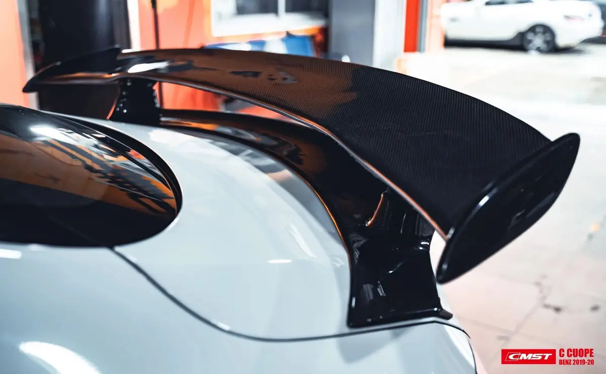Cmst Tuning Carbon Fiber Gtr Style Rear Wing Spoiler For Mercedes-Benz C205  C-Classc-Coupe 2015+ 1