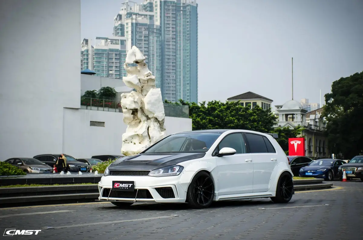 Cmst Tuning Carbon Fiber Side Skirts For Volkswagen Golf & Gti & Golf R Mk7 Mk7.5 1