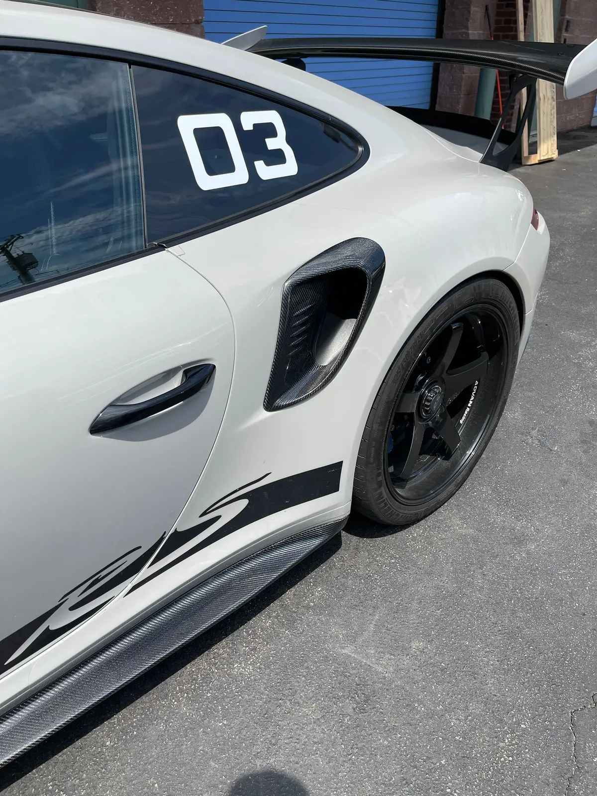 Cmst Tuning Carbon Fiber Side Intake Vents For Porsche 991.1 & 991.2 Gt3rs 3