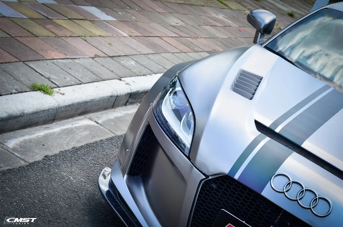 Cmst Tuning Front Bumper & Hood/Bonnet For Audi Tt Tts Mk2 8J 2011-2015 2