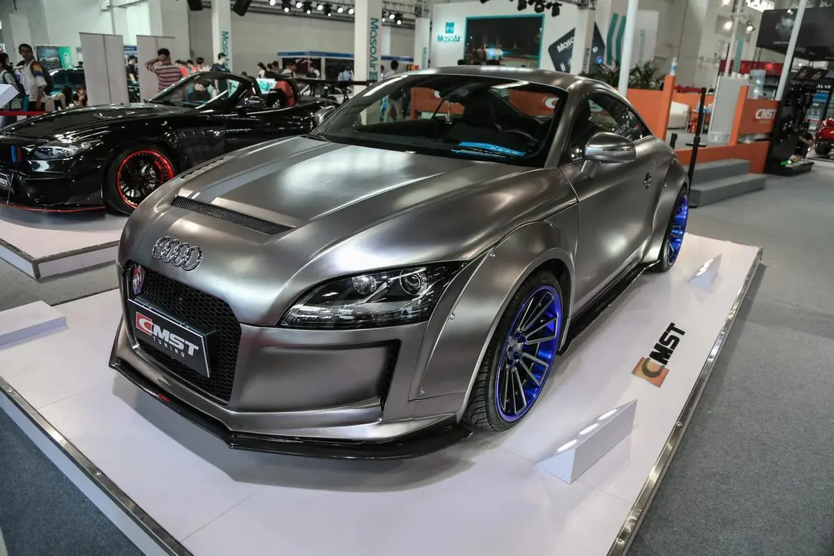 Cmst Tuning Carbon Fiber Hood Bonnet Ver.2 For Audi Tt Tts Mk2 8J 2007-2015 1