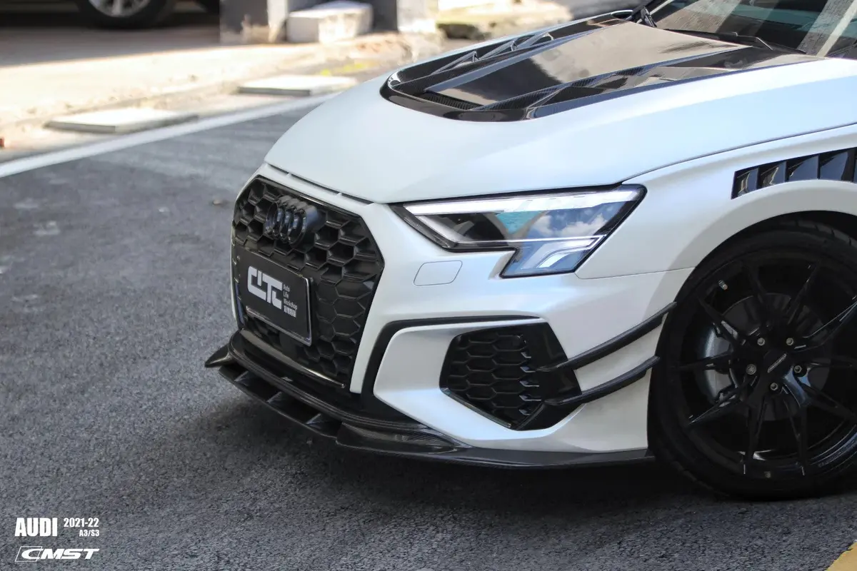 Cmst Tuning Carbon Fiber Hood Bonnet Ver.2 For Audi Rs3 S3 A3 8Y 2021+ 3