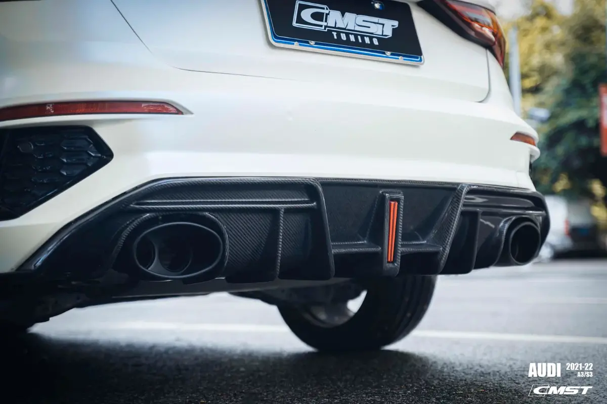 Cmst Tuning Carbon Fiber Rear Diffuser For Audi S3 A3 8Y 2021+ 1