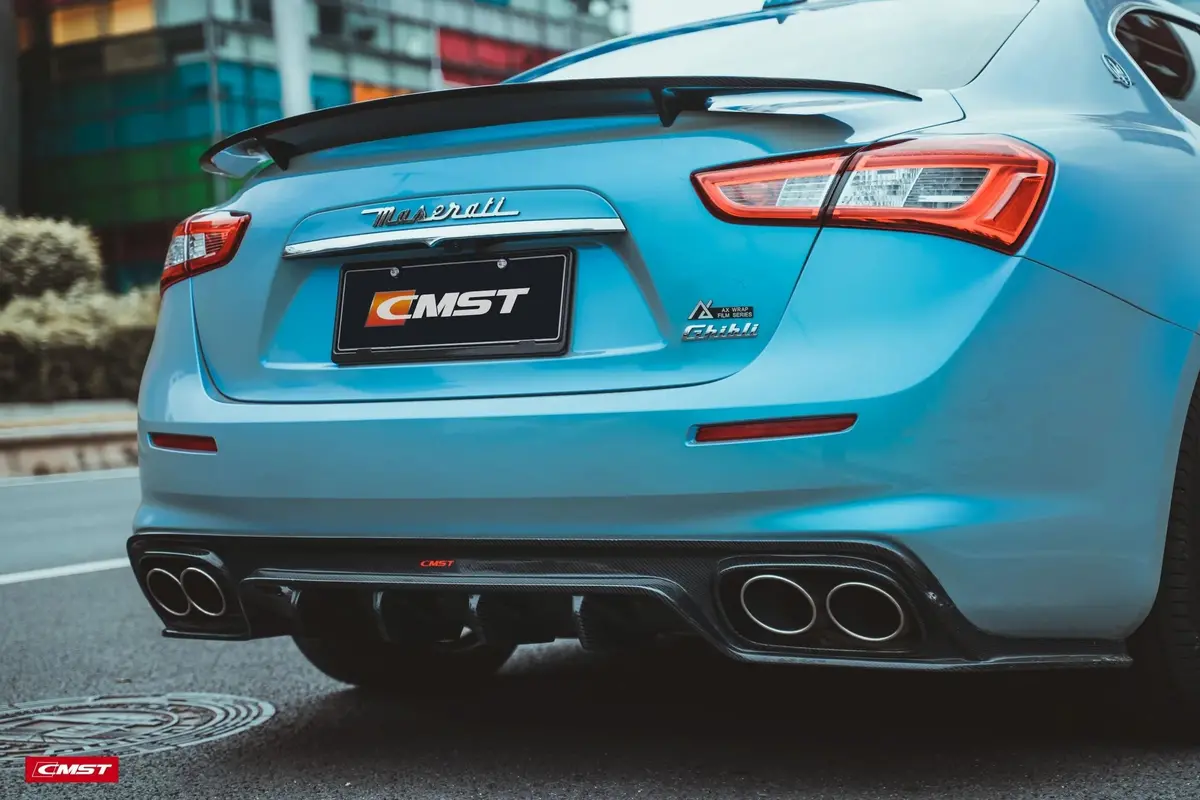 Cmst Tuning Carbon Fiber Rear Diffuser For Maserati Ghibli 2018+ 1