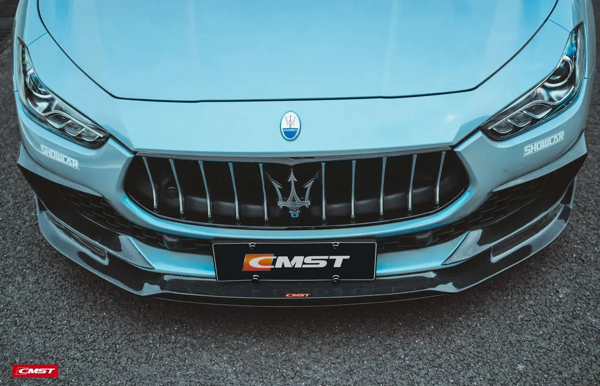 Cmst Tuning Carbon Fiber Front Lip For Maserati Ghibli 2018+ 1