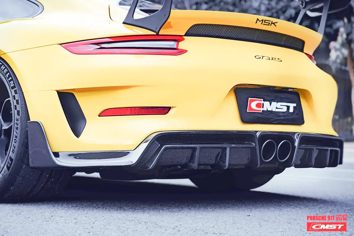 Cmst Tuning Carbon Fiber Rear Diffuser For Porsche 991.2 Gt3rs 1