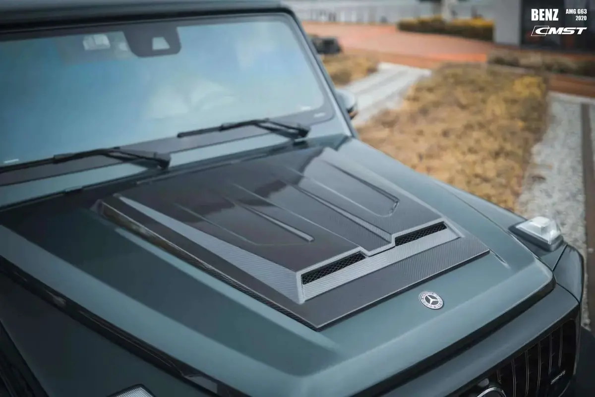 Cmst Tuning Pre-Preg Carbon Fiber Hood Bonnet Cover For Mercedes-Benz G63 / G550 / G500 W463a 1
