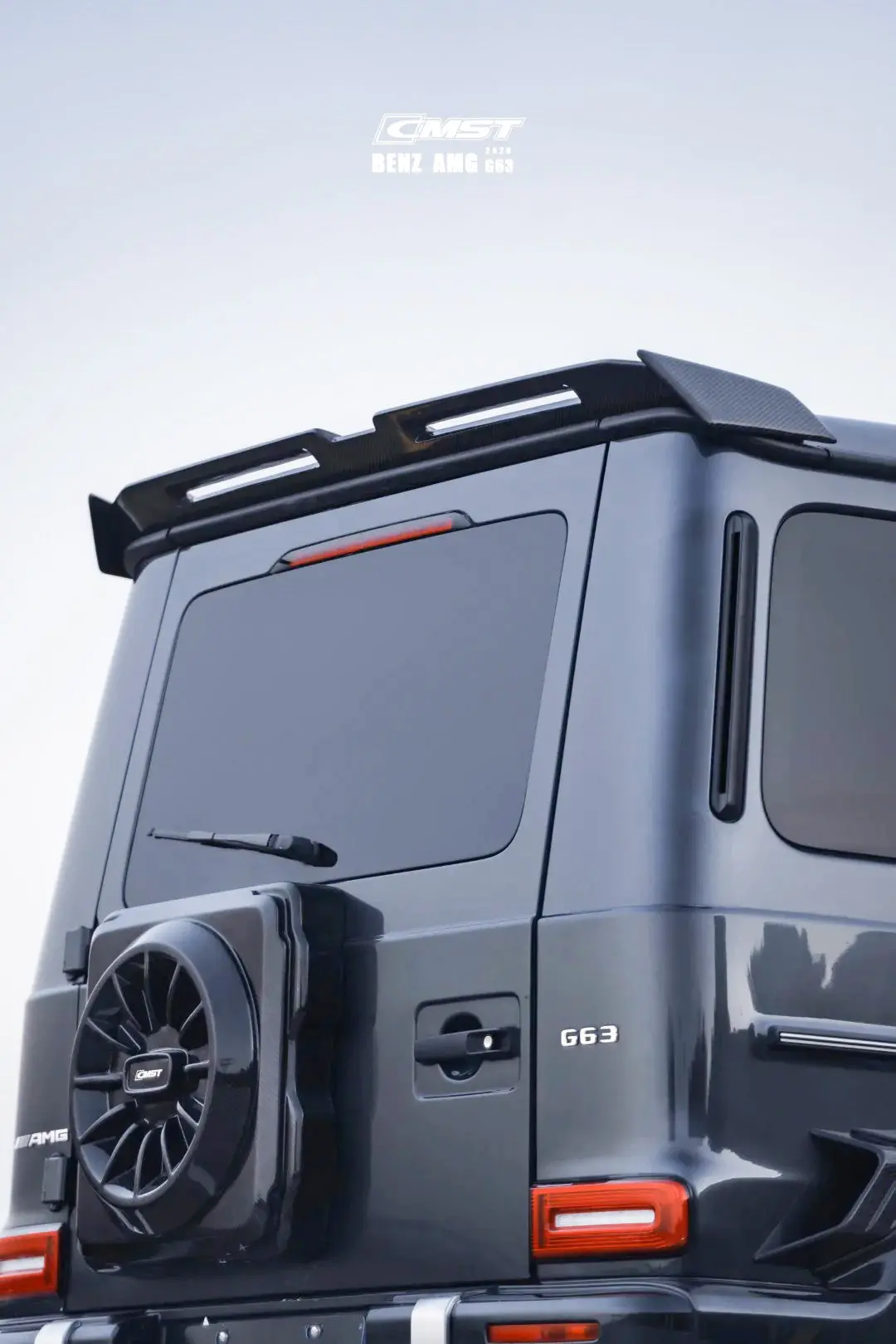 Cmst Tuning Pre-Preg Carbon Fiber Rear Roof Spoiler For Mercedes-Benz G63 / G550 / G500 W463a 1