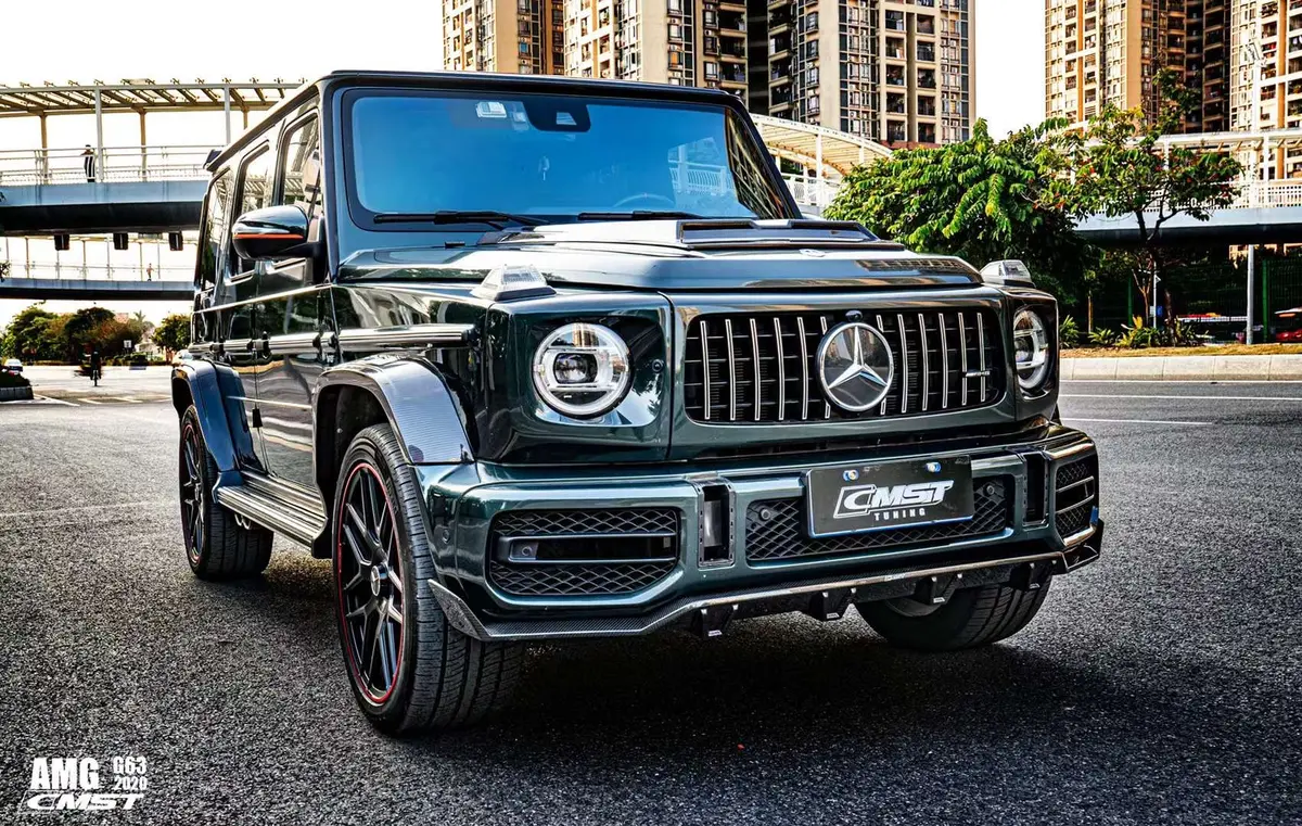 Cmst Tuning Pre-Preg Carbon Fiber Front Lip Splitter For Mercedes-Benz G63 W463a 1