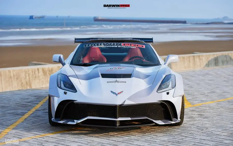 Darwinpro 2013-2017 Corvette C7 Z51 Bkss Style Full Wide Body Kit 1