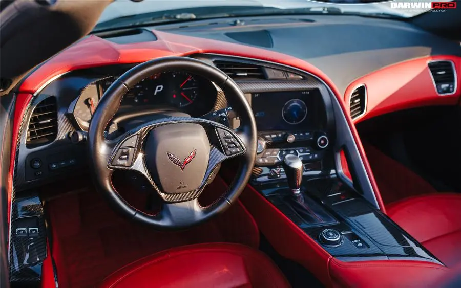 Darwinpro 2013-2017 Corvette C7 Z51 Dry Carbon Fiber Interiors 1