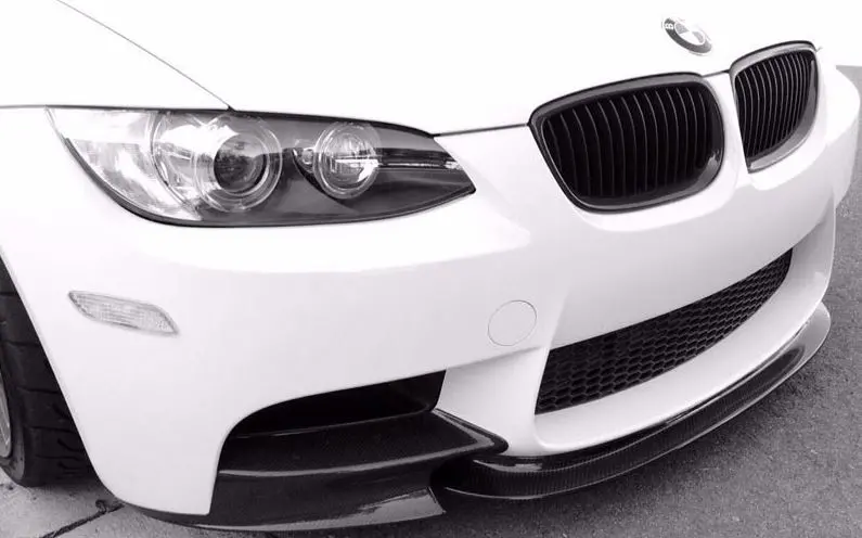 Bmw E90 E92 E93 M3 Crt Style Carbon Front Lip Spoiler 1
