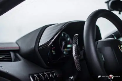Dmc Lamborghini Aventador Edizione-Gt Carbon Fiber Interior Panels & Steering Wheel 2