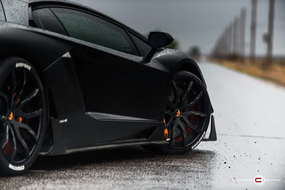 Dmc Lamborghini Aventador Edizione Gt: Carbon Fiber Side Skirts E-Gt: Fit The Oem Lp700, Lp720, Lp740, Lp750, S Coupe & Roadster 1