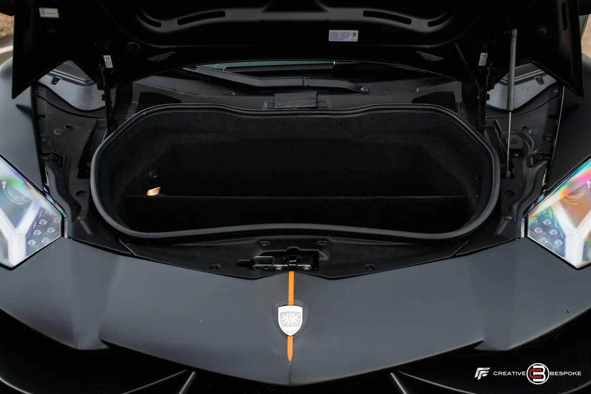 Dmc Lamborghini Aventador Carbon Fiber Trunk : Front Panles / Lock Trims 1