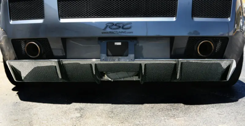 Lamborghini Gallardo Carbon Fiber Rear Lower Diffuser 1
