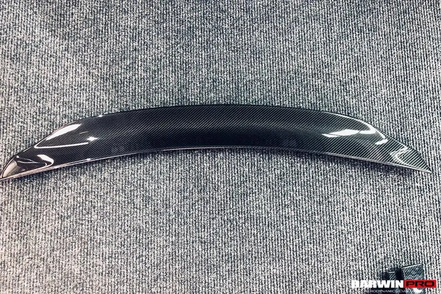 Darwinpro 2009-2014 Ferrari California Bkss Style Carbon Fiber Trunk Spoiler 2