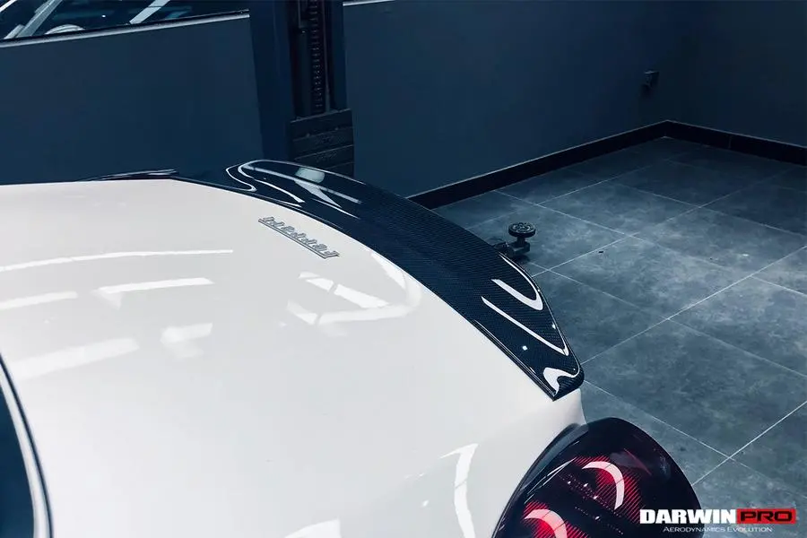 Darwinpro 2009-2014 Ferrari California Bkss Style Carbon Fiber Trunk Spoiler 1