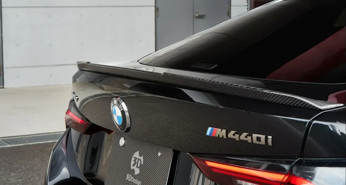 3D Design Bmw I4 / G26 2022+ Carbon Fiber Rear Spoiler 1