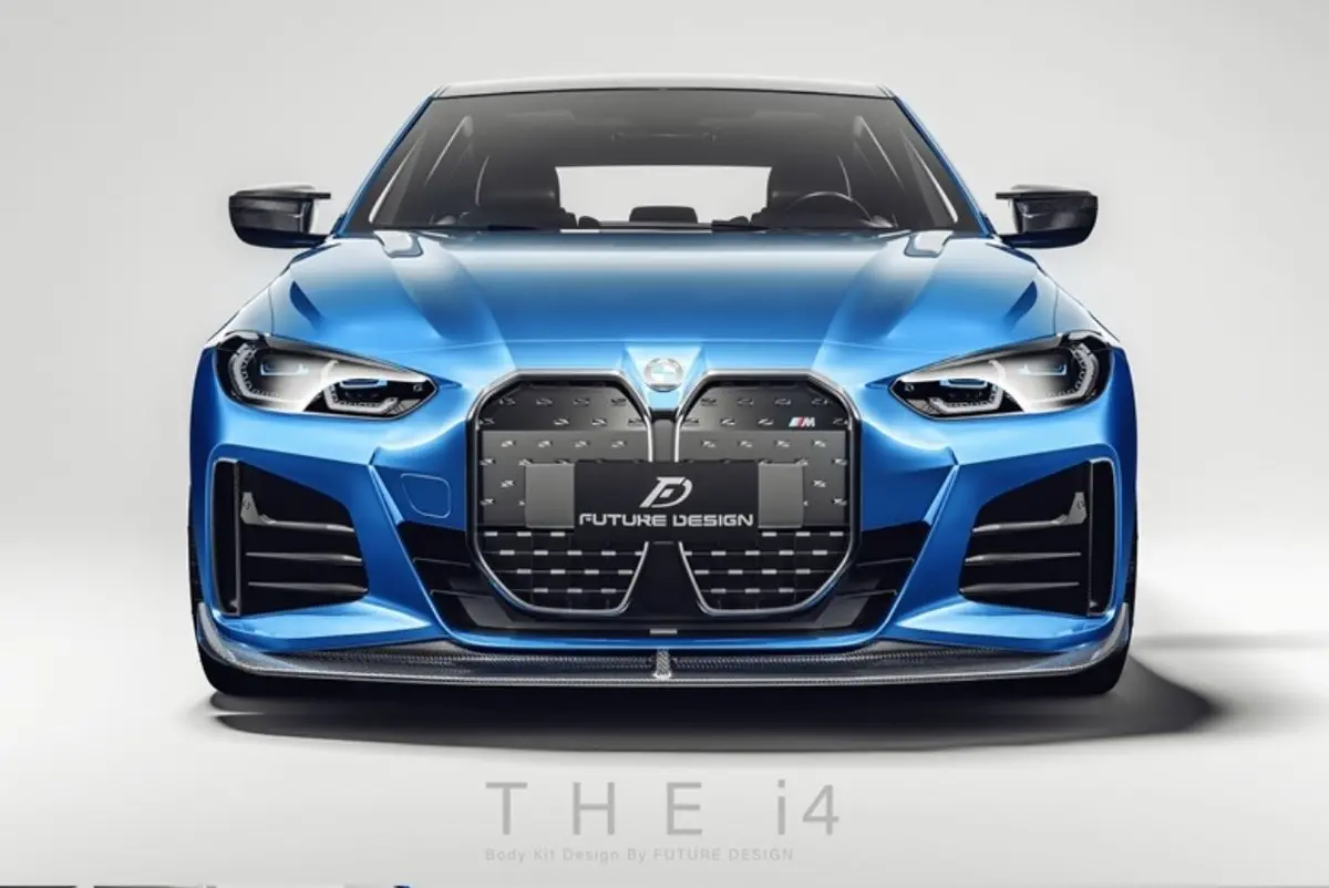 Bmw I4 G26 2022+ Carbon Fiber Aero Kit By Future Design 1