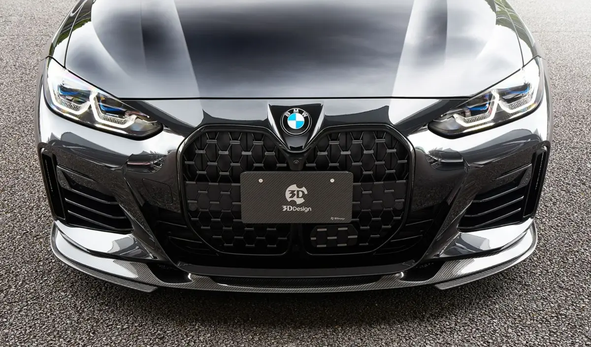3D Design Bmw I4 / G26 2022+ Carbon Fiber Front Lip Spoiler 1