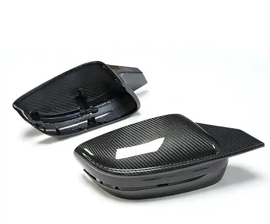 Carbon Fiber Mirror Cap Replacement For Bmw 3-Series G20 G21 / 4-Series G22 G23 1