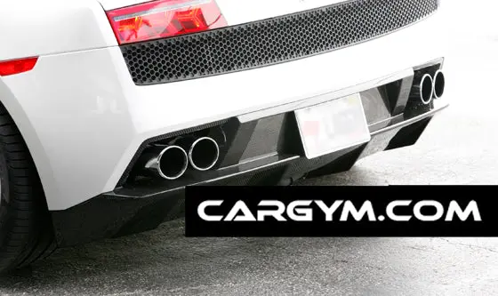 Lamborghini Lp560-4 Carbon Fiber Rear Lower Diffuser 1