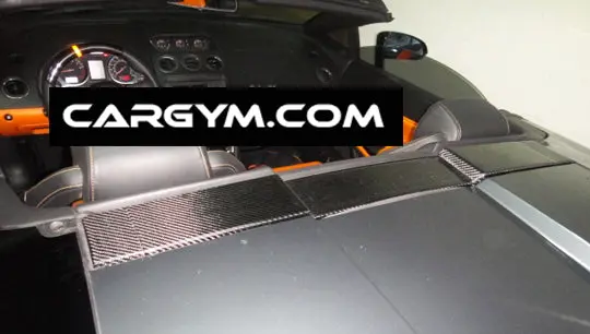 Lamborghini Gallardo Spyder Carbon Fiber Roll Bar Cover 1