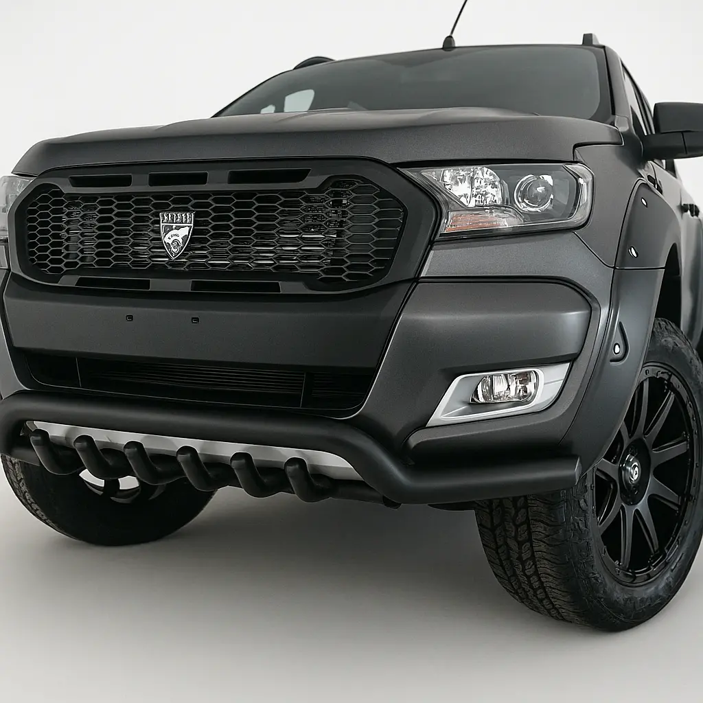 70Mm Black Spoiler Bar - D Ranger - T6 1