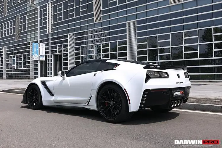 Darwinpro 2013-2019 Corvette C7 Grandsport Z06 Style Rear Full Body Kit 1