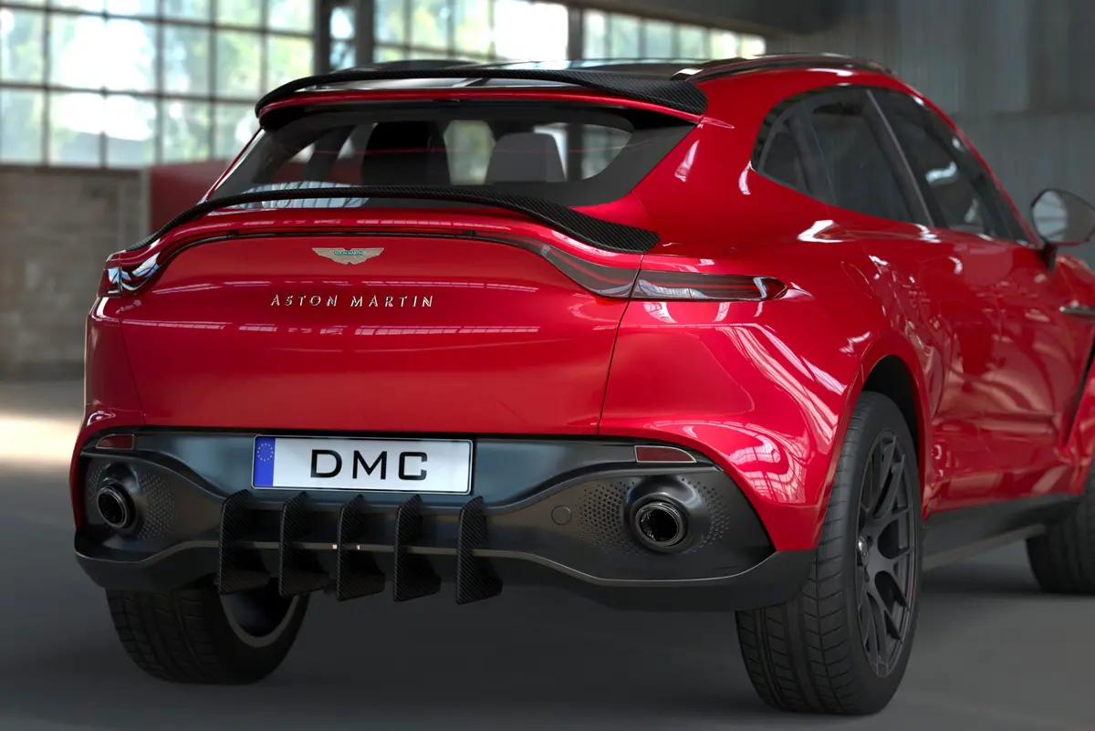 Dmc Aston Martin Dbx: Forged Carbon Fiber Rear Wing: Roof Spoiler: Fits The Oem Suv & Q 007 Dbx 1