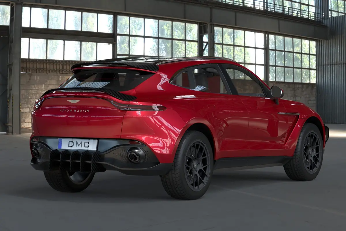 Dmc Aston Martin Dbx: Forged Carbon Fiber Rear Wing: Trunk Spoiler: Fits The Oem Suv & Q Dbx 1