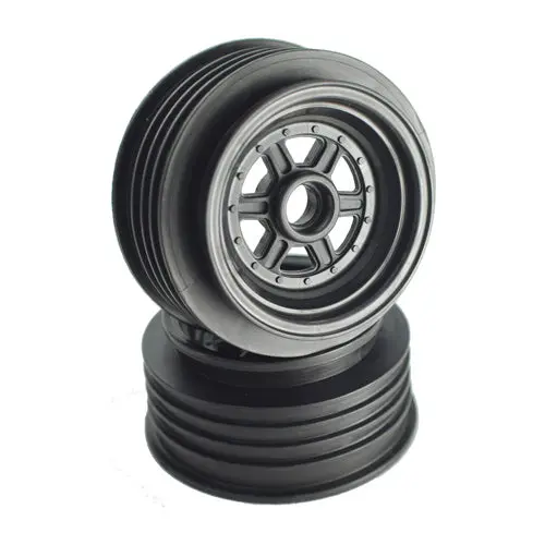 Der-Gsf-Cb Black Gambler Sprint Wheels (4Pcs) (3/8" Bearing) 1