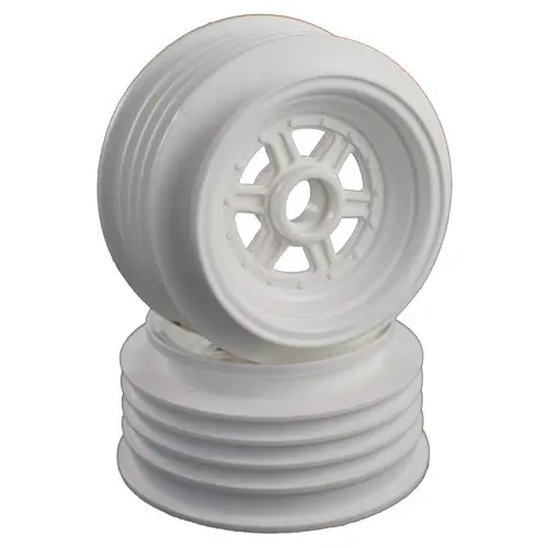 Der-Gsf-Cw White Gambler Sprint Wheels (4Pcs) (3/8" Bearing) 1