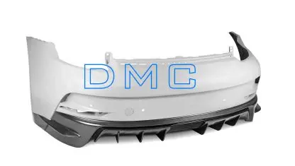 Dmc Porsche 992 Gt3 Rear Bumper And Carbon Fiber Diffuser: Fits The Oem 992 Facelift 2