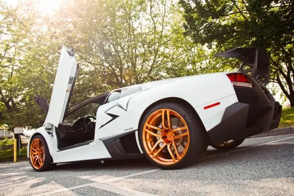Dmc Lamborghini Murcielago: Super Veloce (Sv) Body Kit: Carbon Fiber Facelift For The Oem Coupe & Roadster: Fits 580, Lp640 And Lp670: Front & Rear Bumper, Wing Spoiler & Skirts Replacment 1