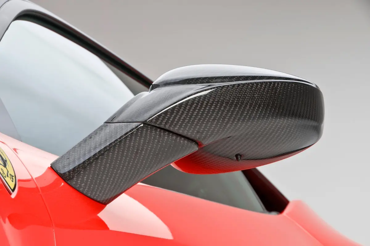 Dmc Ferrari 458 Italia: Carbon Fiber Side Mirrors: Full Housing Cases, Not Add-Ons: Fit The Oem Coupe & Spyder As Well As The Speciale & Aperta 1