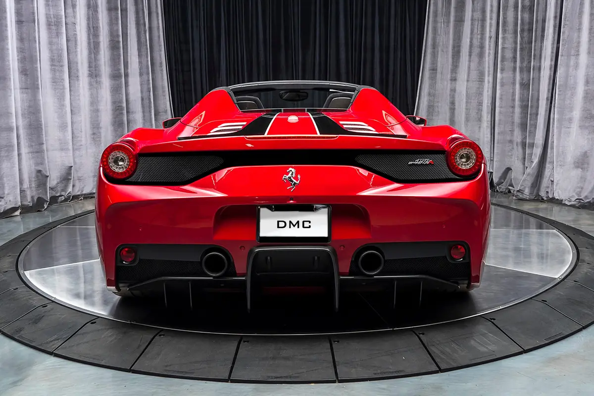 Dmc Ferrari 458 Speciale & Aperta Rear Bumper & Diffuser For The Italia Made From Carbon Fiber As Replacement For The Oem 1