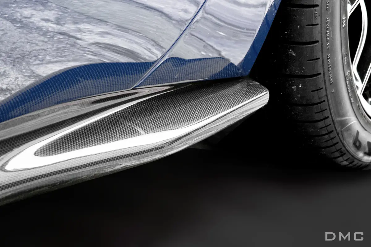 Dmc Ferrari 812 Sf: Forged Carbon Fiber Side Skirts Panels: Oem Replacments: Fit The Superfast, Gts & Competizione 1