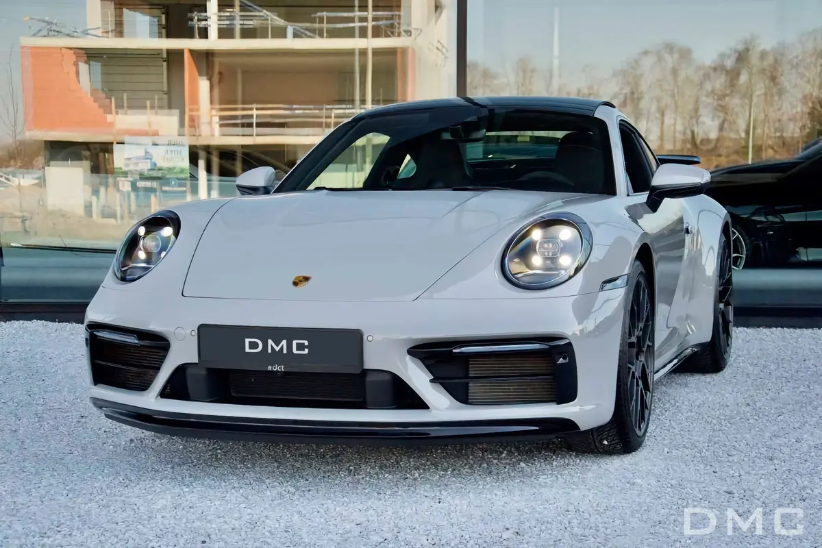 Dmc Porsche 992 Forged Carbon Fiber Front Lip Oem Splitter Replacement Fits Carrera & Cabriolet 1
