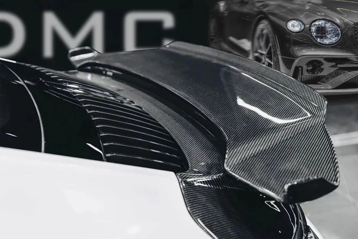 Dmc Porsche 992 Evo Forged Carbon Fiber Wing Aero Kit Spoiler For Carrera 4S & Targa 1