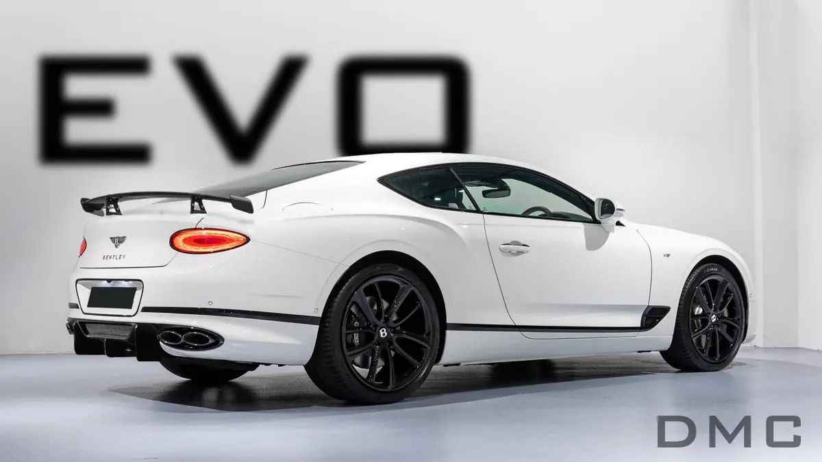 Dmc Bentley Gt Continental 2021 Forged Carbon Fiber Rear Diffuser For The Oem Bumper, Fits The Coupe & Convertible 1