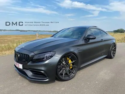 Dmc Mercedes Benz Amg C43 Coupe W205 Carbon Fiber Trunk Spoiler Fits C200 C250 C300 Etc 1