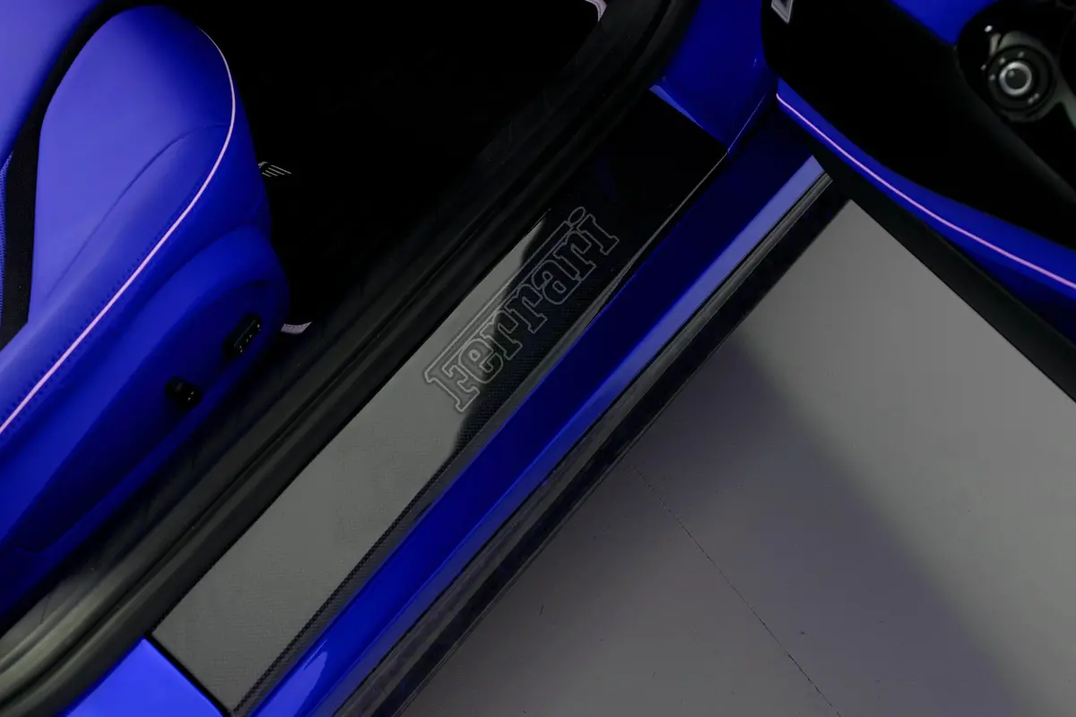 Dmc Ferrari 812 Superfast Carbon Fiber Side Sills Door Step Covers 1