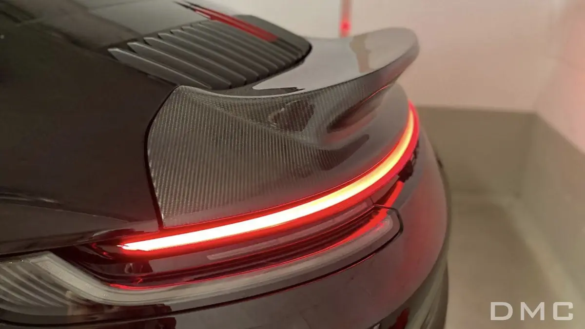 Dmc Porsche 992 Carrera Sport Classic Wing – Carbon Fiber Duck Tail Spoiler 1
