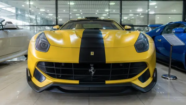 Dmc Ferrari F12 Berlinetta Carbon Fiber Roof Scoop Air Tunnel For The Oem Coupe 1