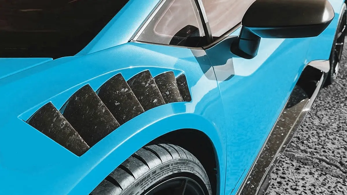 Dmc Lamborghini Huracan : Sto Forged Carbon Fiber Front Fenders Vents: Super Trofeo Style Fit The Oem Lp610 580 Evo Rwd & Performante Coupe And Spyder 1
