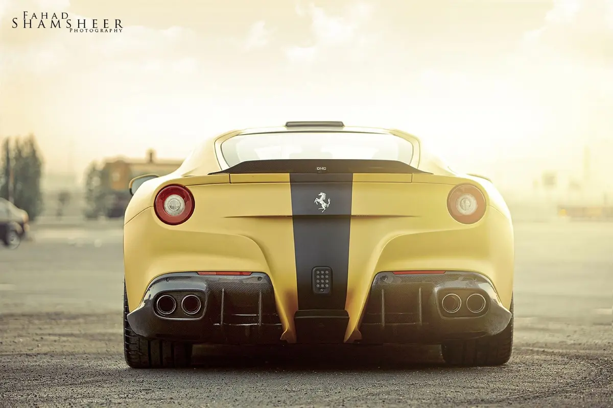 Dmc Ferrari F12 Berlinetta Carbon Fiber Roof Scoop Air Tunnel For The Oem Coupe 2