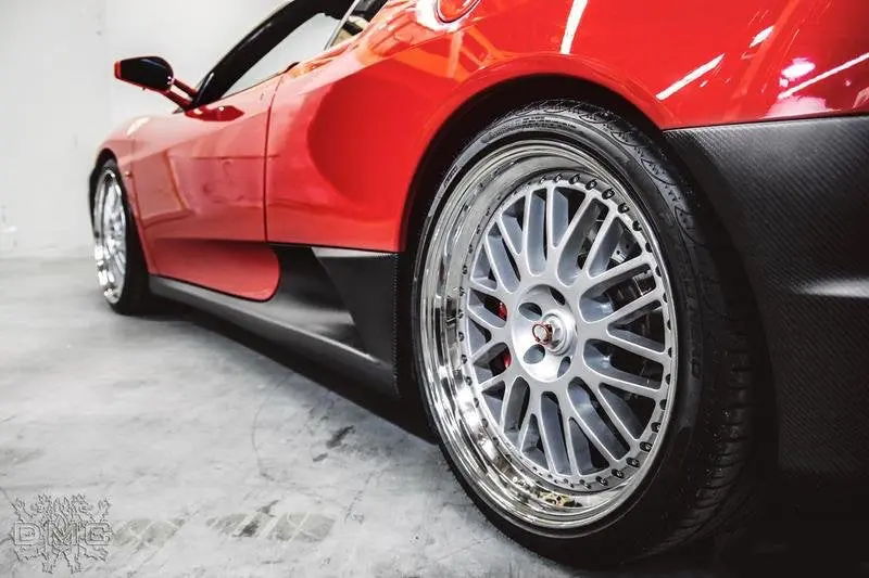 Dmc Ferrari F430 Side Skirts Scuderia Style Carbon Fiber 1