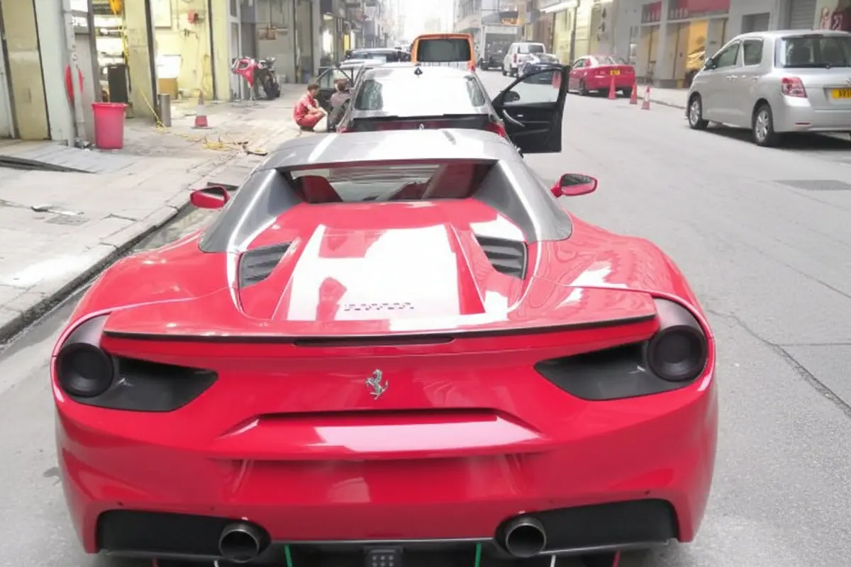 Dmc Ferrari 488 Gtb Gto Forged Carbon Fiber Duck Wing Trunk Lip Spoiler Fits The Oem Coupe 3